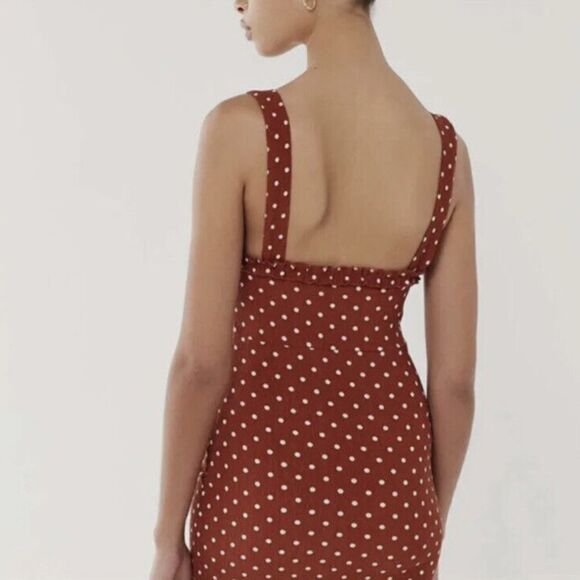 Urban Outfitters Polka Dot Body Con Dress Small - Picture 3 of 14